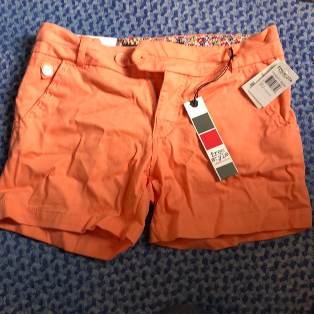 Peach shorts